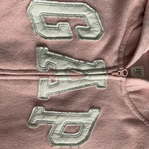 Gap kids fleece hoodie sz 10 L - Picture 2 of 5